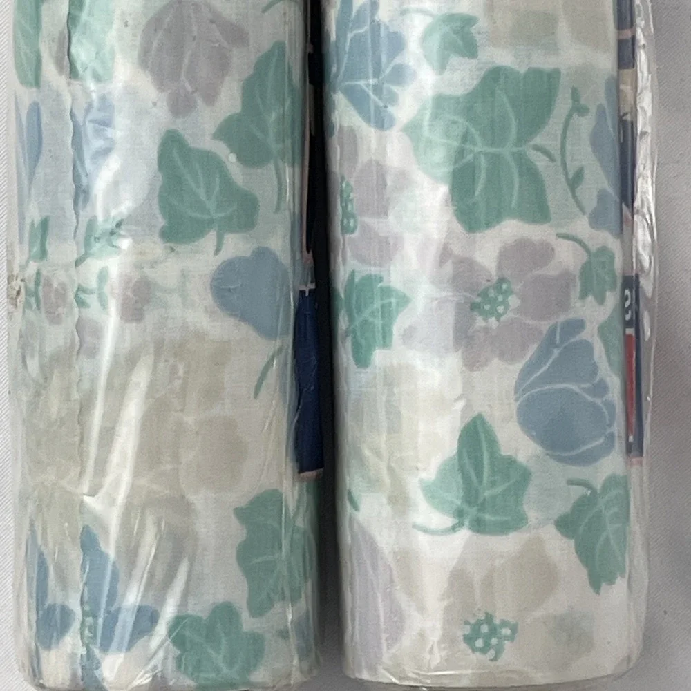 Vintage 1990 Rubbermaid Shelf Liner Drawer Liner Ivy Charm Cottagecore Floral